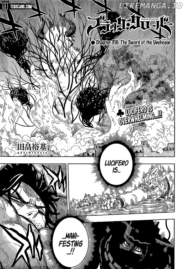 Black Clover chapter 316 image 01